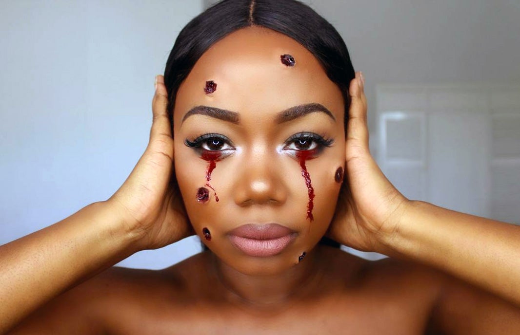This Makeup Artist's Depiction of Police Brutality Has Gone Viral
